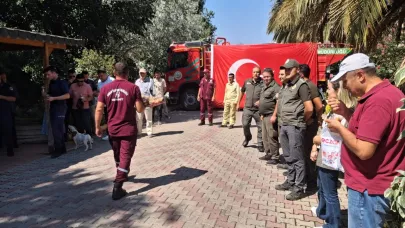 Orman şehitleri için helva hayrı yapıldı