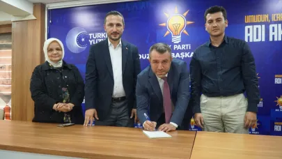 Bağımsız belediye meclis üyesi Uğur Gürsoy AK Parti’de