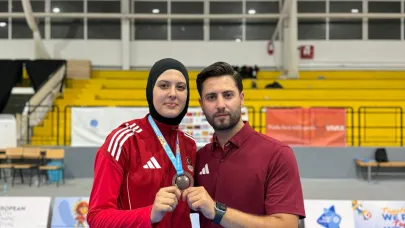 Milli sporcu Elifnaz, yaz olimpiyatlarında Aydın'ı gururlandırdı