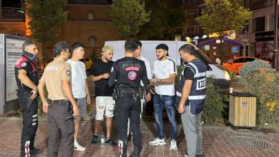Kırşehir'de Huzur Uygulaması: 284 kişi sorgulandı