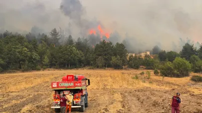 Karabük'teki yangın 4. gününde