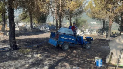 Alaplı'da ormanlık alanda çıkan yangın kontrol altına alındı