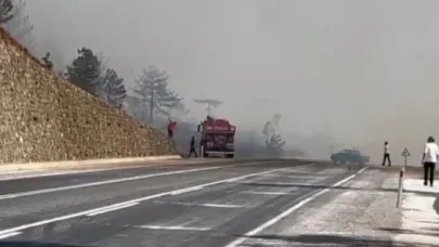 Bursa yangınından acı haber: 1 şehit