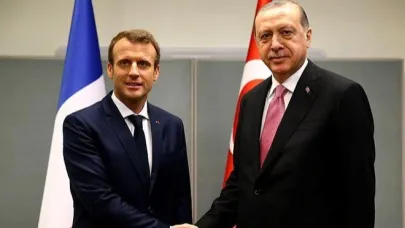 Cumhurbaşkanı Erdoğan ve Macron Gazze'deki durumu görüştü!