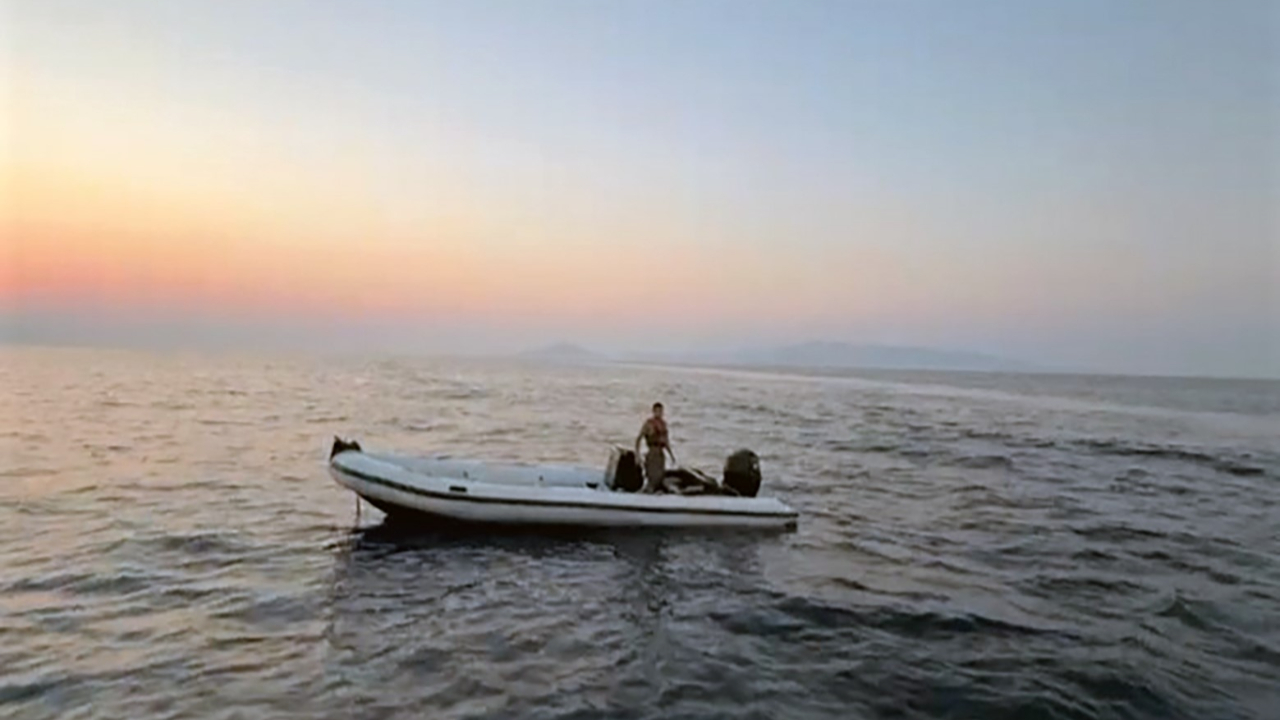 Yunanistan’ın geri ittiği düzensiz göçmen Muğla'da kurtarıldı