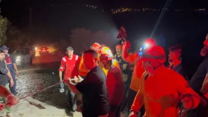 Bursa’daki yangına gönüllü geldi, uçurumda can verdi