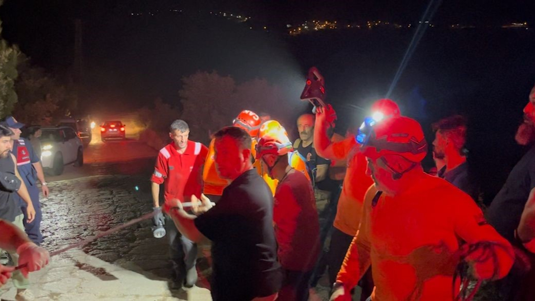 Bursa’daki yangına gönüllü geldi, uçurumda can verdi