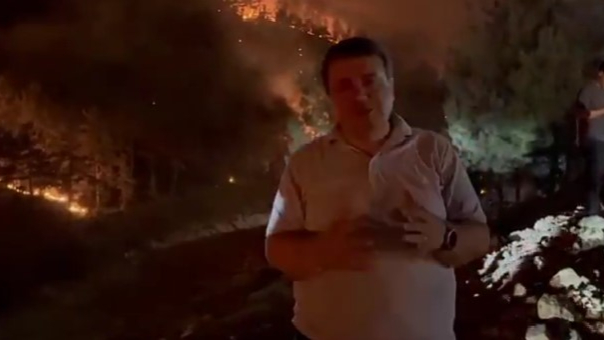 Bursa'daki yangın bölgesinde kundaklama girişimi iddiası!