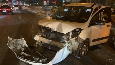 Kocaeli'nde trafik kazası: 2 yaralı
