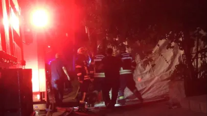 Fırındaki yangının dumanı 3 kişiyi etkiledi