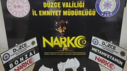 Düzce'de uyuşturucu operasyonunda 5 tutuklu