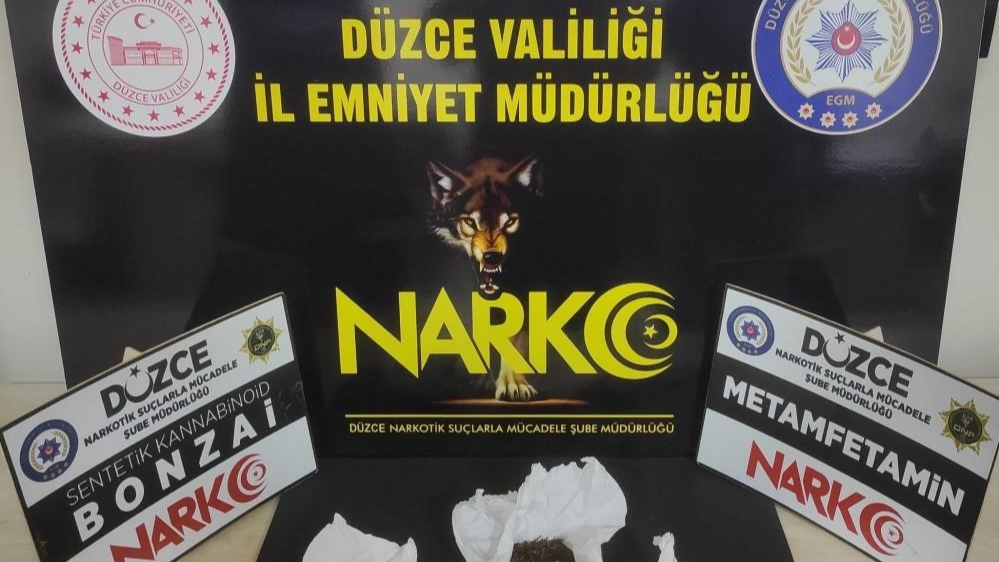 Düzce'de uyuşturucu operasyonunda 5 tutuklu