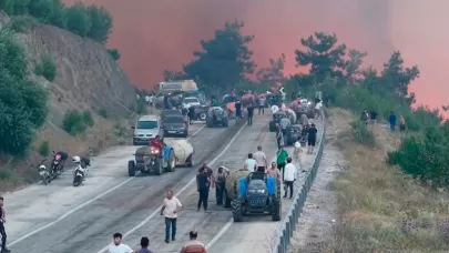 Bursa Büyükşehir'den yangın bölgeleri için trafik uyarısı