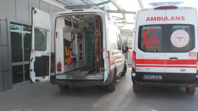 Saman balyası aktarırken yaralandı