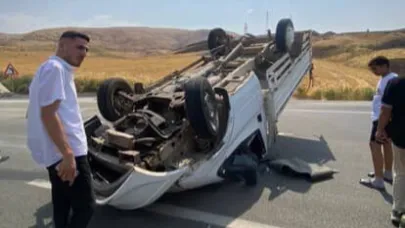 Siirt'te trafik kazası: 1 yaralı