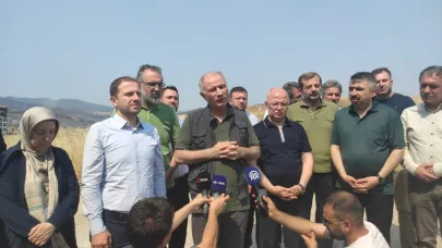 Efkan Ala: Kestel-Gürsu bölgesinde yangın büyük oranda kontrol altında