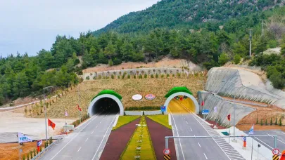 Honaz Tüneli ve Çevre Yolu ile 3,8 milyar TL tasarruf sağlandı