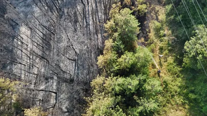 Karabük'teki yangın 12 saatte kontrol altına alındı