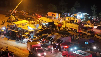Bursa'da orman yangınıyla mücadele devam ediyor