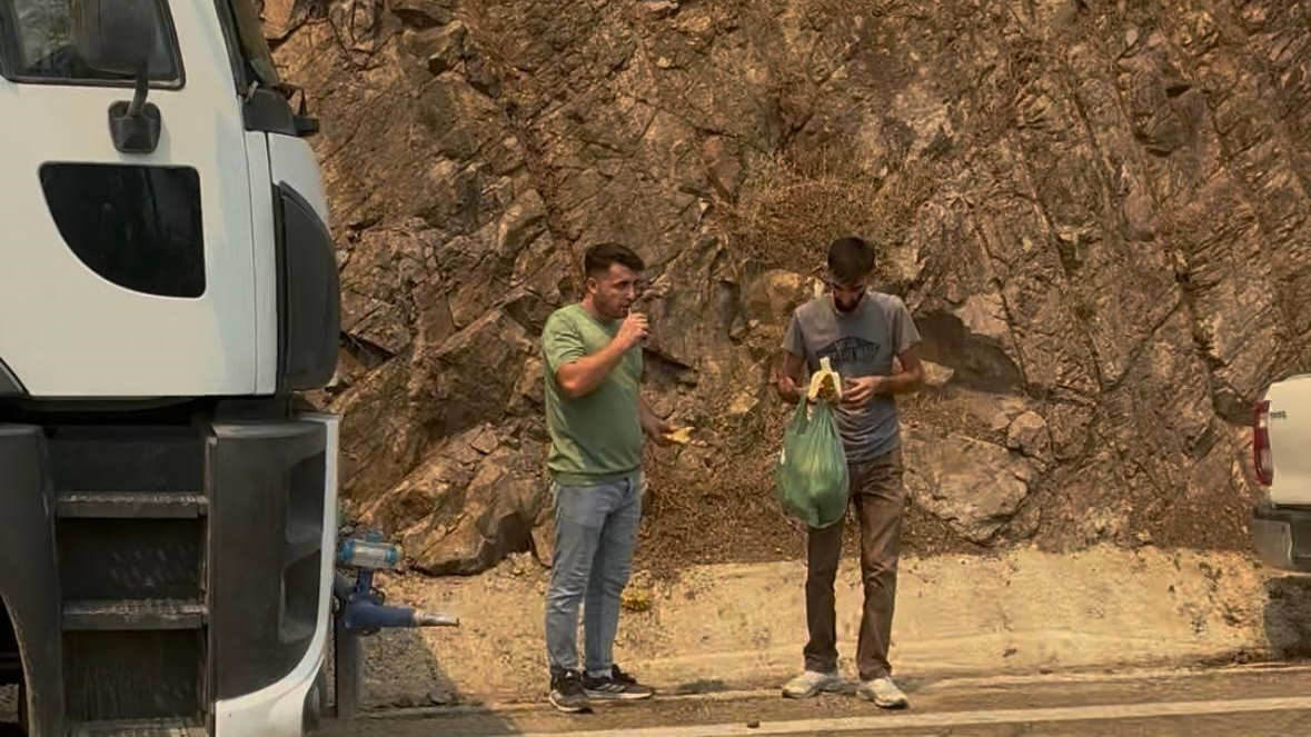 Yangında hayatını kaybeden gönüllülerin son görüntüleri ortaya çıktı
