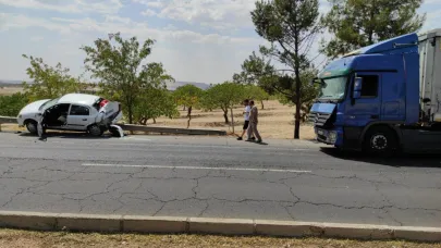 Şanlıurfa'da trafik kazası: 3 yaralı