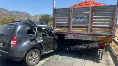 Aydın-İzmir otoyolunda kaza: 1 yaralı