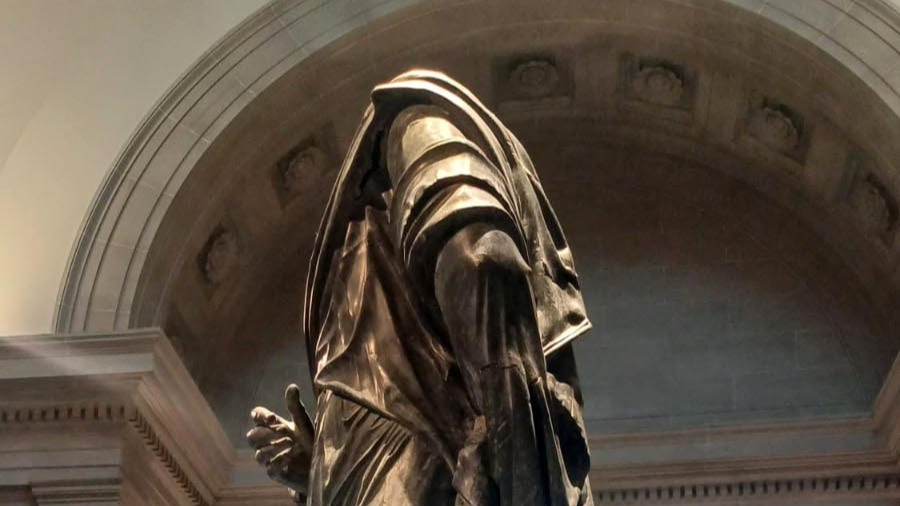 Marcus Aurelius’un heykeli Cumhurbaşkanlığı Millet Kütüphanesi’nde