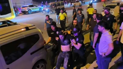 İnegöl'de gençler arasında kavga: 2 gözaltı