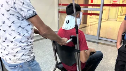 Mahalle maçında hastanelik oldu!