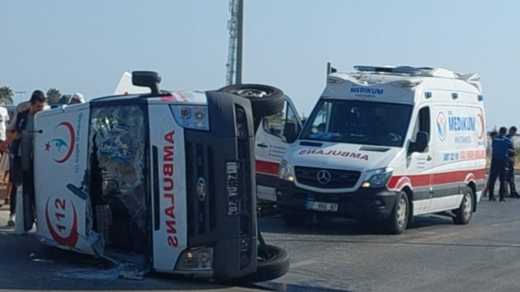 Hayat kurtarmaya giderken kendileri yaralandı: 2 yaralı