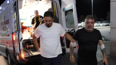 Aksaray'da 'yan baktın' tartışması: 1 yaralı