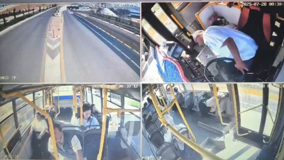 Kalp krizi geçiren otobüs şoförü hayatını kaybetti