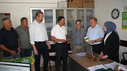 Bozüyük’te genel tarım sayımı için kayıtlar başladı