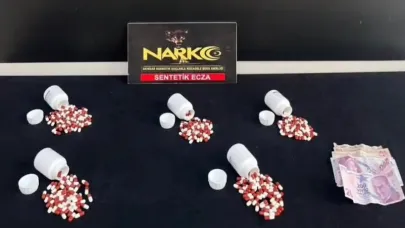 Uyuşturucu haplarıyla yakalanan kişi tutuklandı