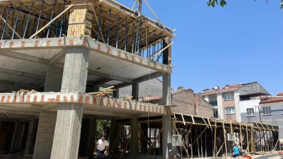 Elektrik çarpan işçi yaralandı
