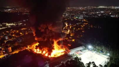 Çekmeköy'deki fabrika yangınına soruşturma