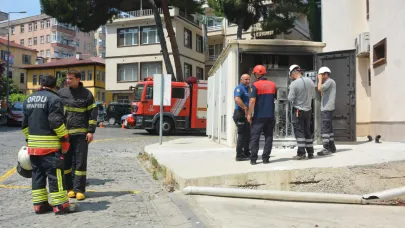 Ordu'da sıcaktan trafo patladı!