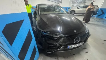 Vale 7 milyonluk aracı pert etti!