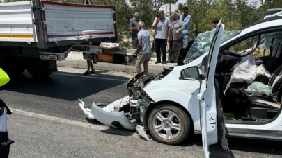 Konya'da kazadan mucize kurtuluş!