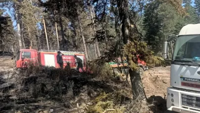 Çankırı’daki yangına Pursaklar Belediyesi Desteği