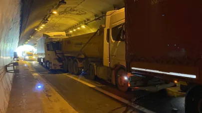 TEM Otoyolu'nda zincirleme kaza: 2 yaralı