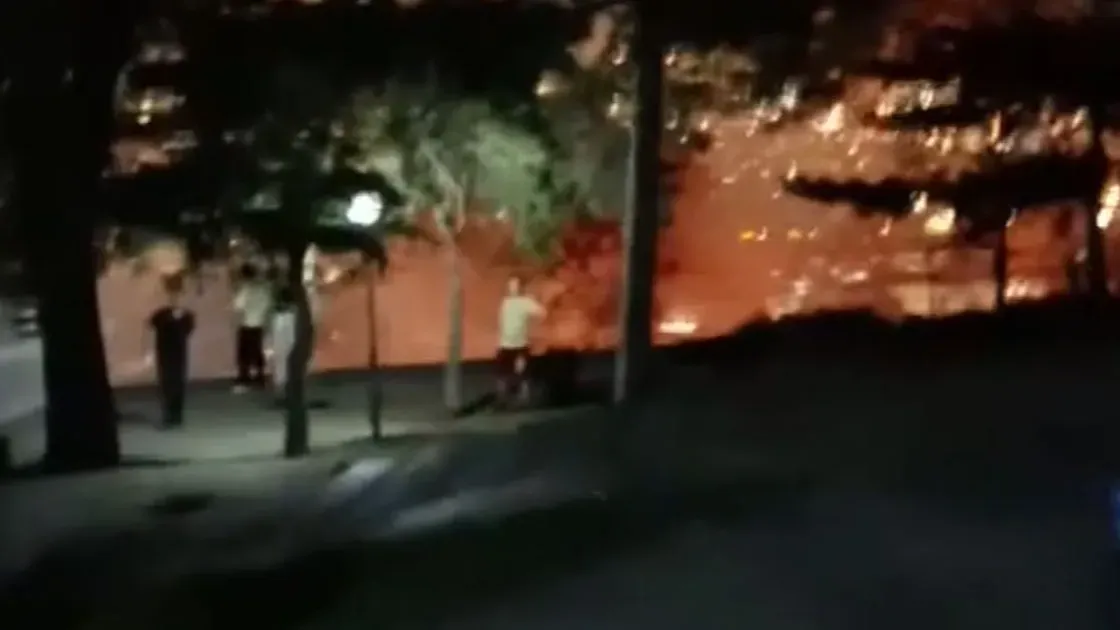Bursa'da havai fişek yangına yol açtı: 1 kişi tutuklandı