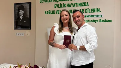 Amerikalı genç kız aradığı aşkını İznik'te buldu