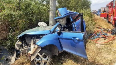 Sakarya'da feci kazada 2 kardeş can verdi