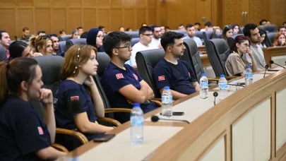 Büyükşehirde stajyerler oryantasyon eğitiminde