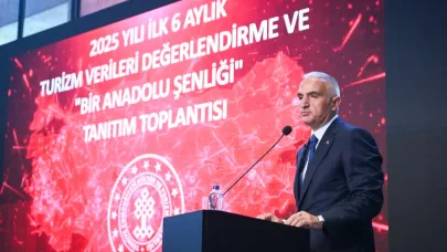 Mehmet Nuri Ersoy: ''Turizmde 6 ayda 25,8 milyar dolar gelir elde ettik''
