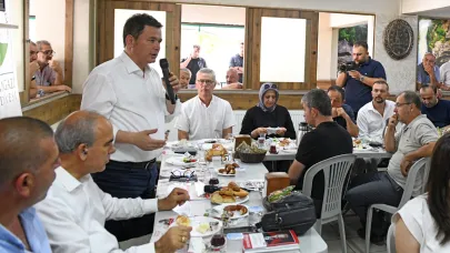Başkan Erkan Aydın Küçükbalıklı’da vatandaşla buluştu