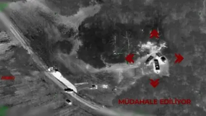 Orman kundakçıları İHA'lara böyle yakalandı