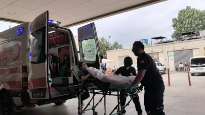 Bursa'da üzerine sıcak su dökülen market çalışanı hastanelik oldu