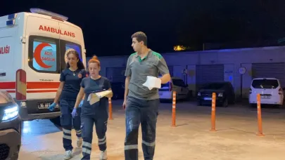 Bursa'da elini makineye kaptıran işçi yaralandı
